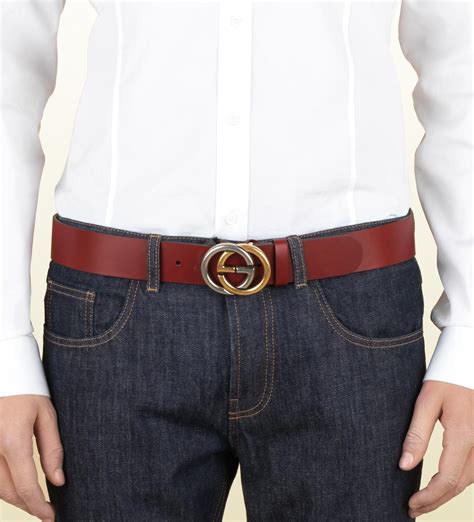 red gucci belt mens|authentic gucci belt.